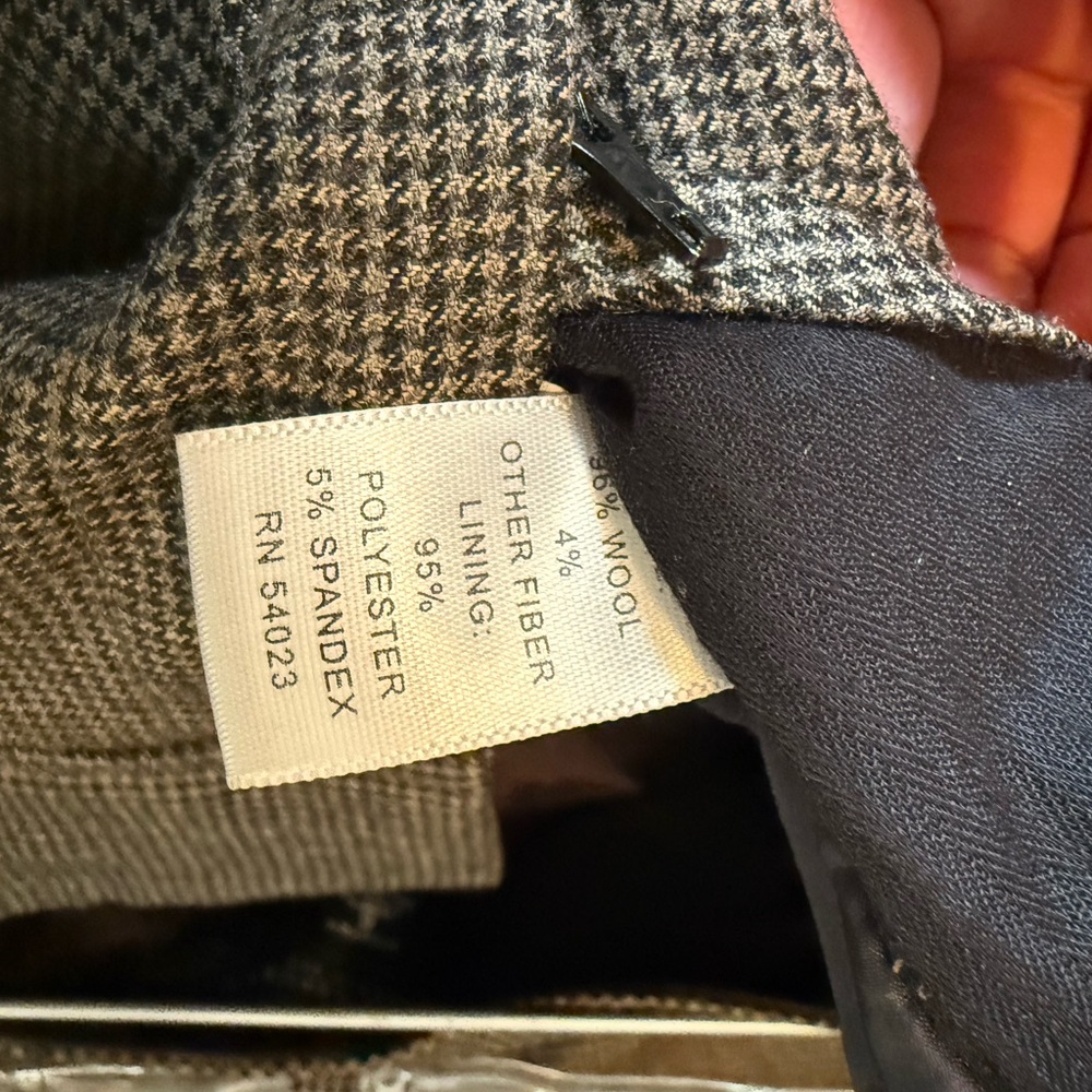 Banana Republic Gray Wide-Leg Trousers - Picture 5 of 6